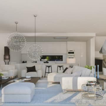 Caboroyale new modern villa with sea views for sale East Marbella Picture 2
