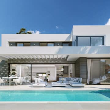 Caboroyale new modern villa with sea views for sale East Marbella Picture 1