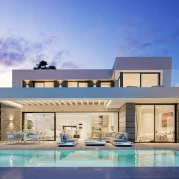 Caboroyale new modern villa with sea views for sale East Marbella Picture 5