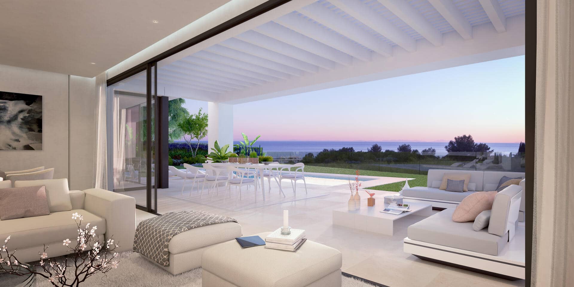 Caboroyale new villa with sea views for sale in East Marbella