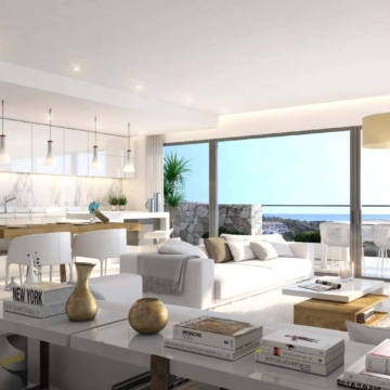 Duplex ground floor apartment for sale in Agora new development Estepona Picture