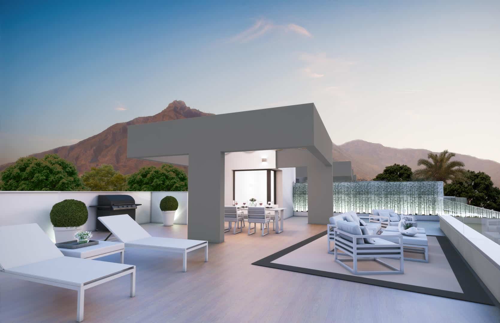New penthouse with solarium in Royal Banus Marbella for sale