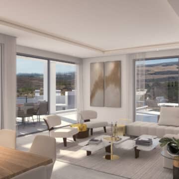 New modern Estepona apartment in Alcazaba Lagoon, delivery summer 2020 Picture 5