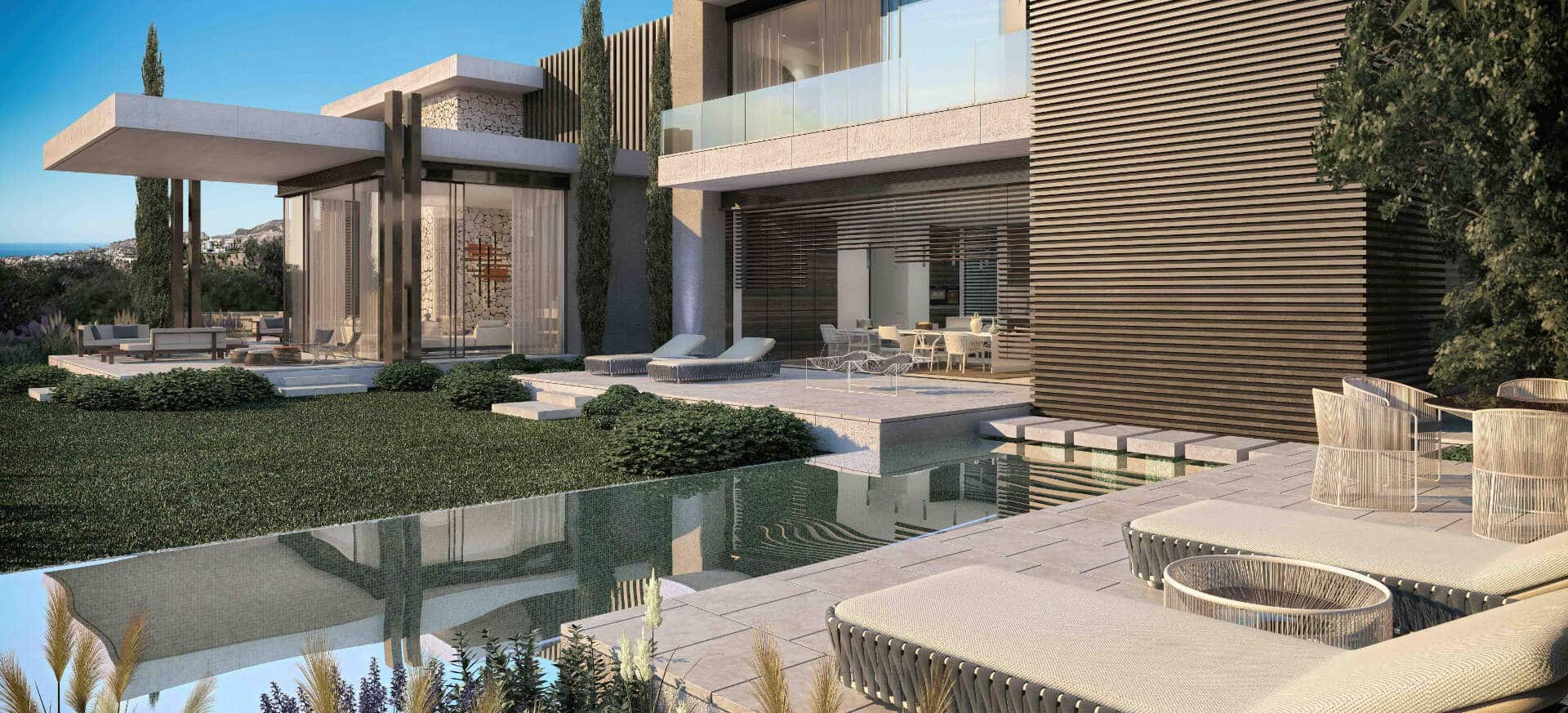 The Hills new villa with sea views in La Quinta