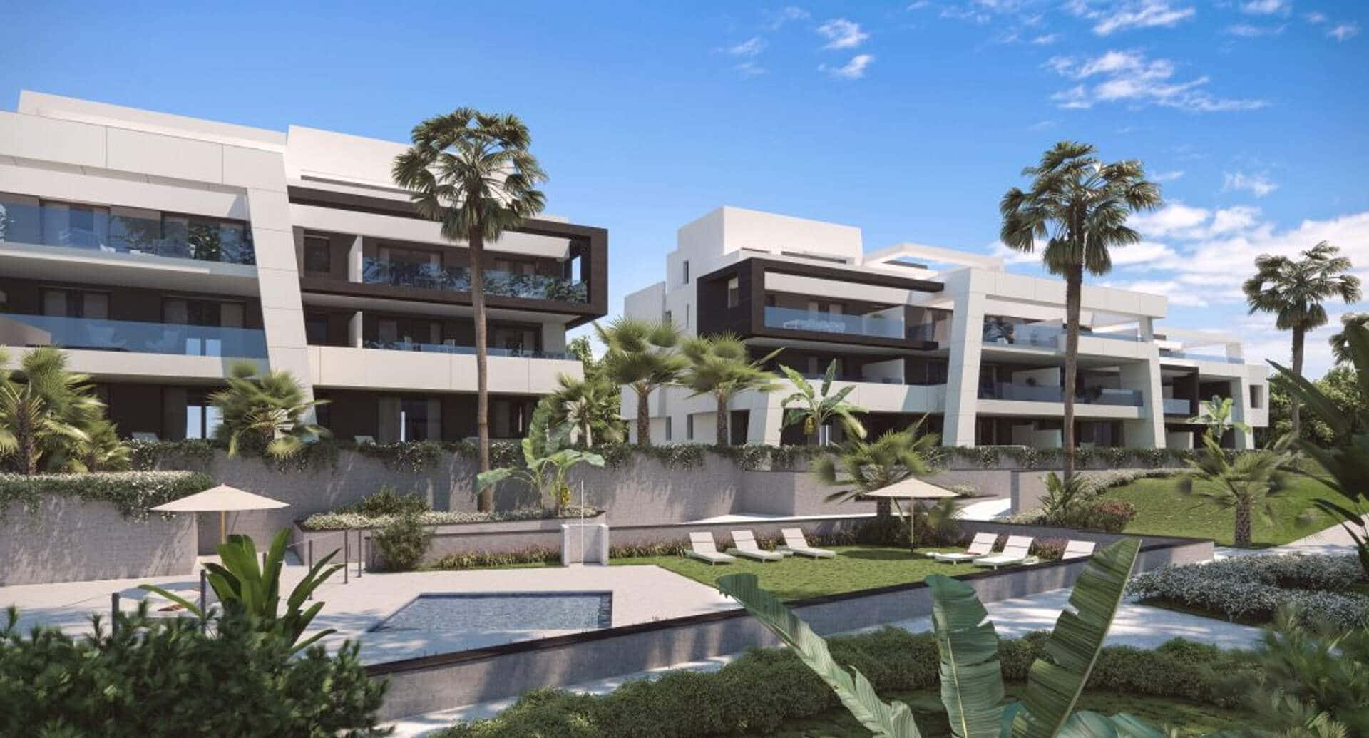 New Vanian Gardens Estepona apartment 2 bedrooms ready for immediate occupation
