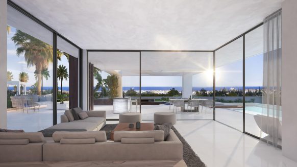 Velvet new release development villas sea views Estepona for sale _Realista Quality Properties Marbella