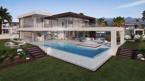 Velvet new release development villas sea views Estepona for sale _Realista Quality Properties Marbella