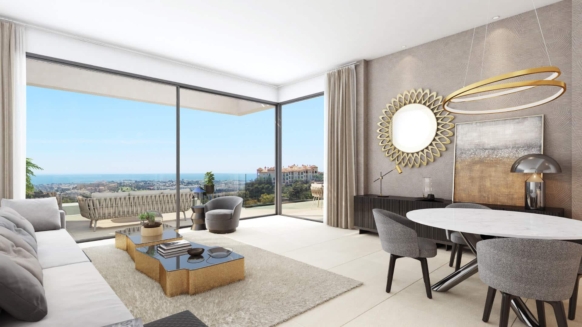 Aqualina apartments and penthouses Benahavis for sale new development off plan_Realista Quality Property Marbella