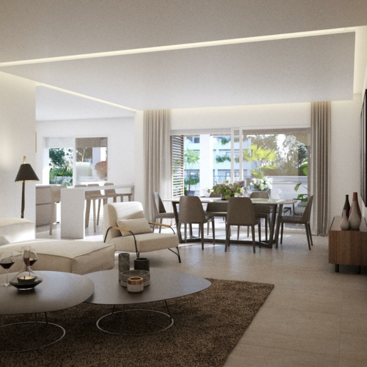 New Luxury Apartment with private plunge pool on the Golden Mile near Puente Romano and Marbella Club Hotel Picture