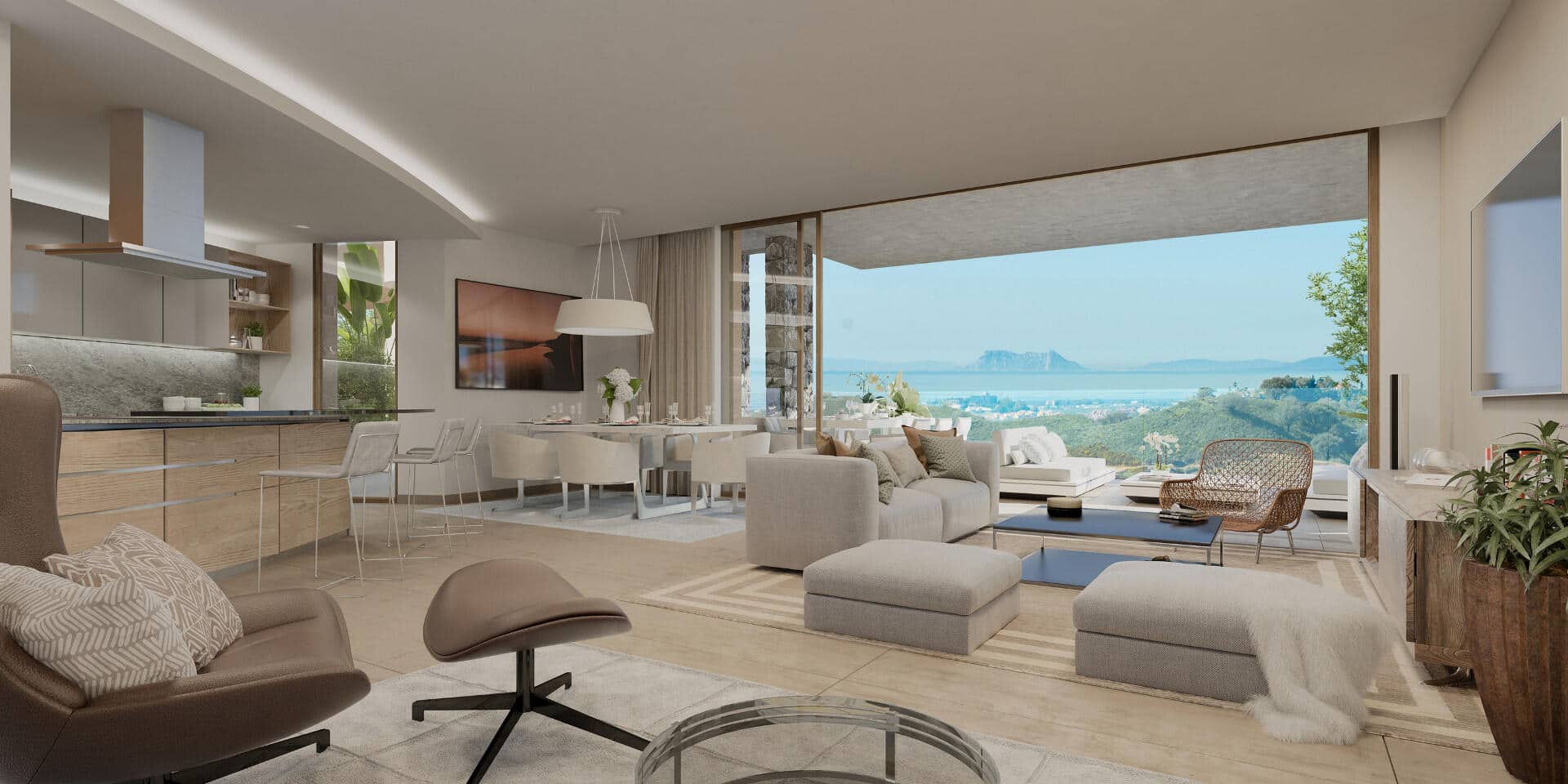 Luxury apartment in Los Olivos Real de La Quinta Resort with large terrace and high quality finishings