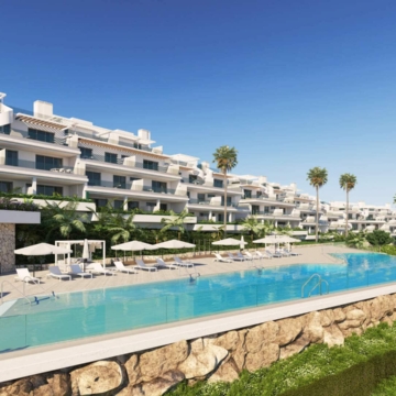 Modern Two Bedroom Apartment in Oceana Views Apartments with open Sea Views in Estepona Picture