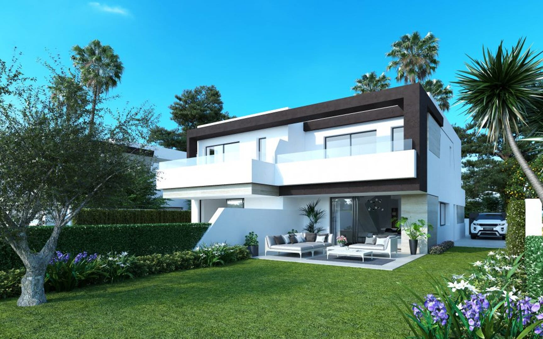 4 bedroom semi-detached new house in Estepona on the New Golden Mile