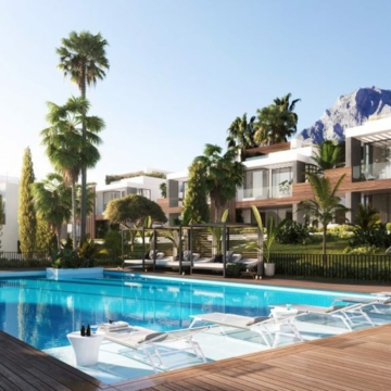 Le Blanc Villas in Sierra Blanca a new luxury development in Marbella Picture