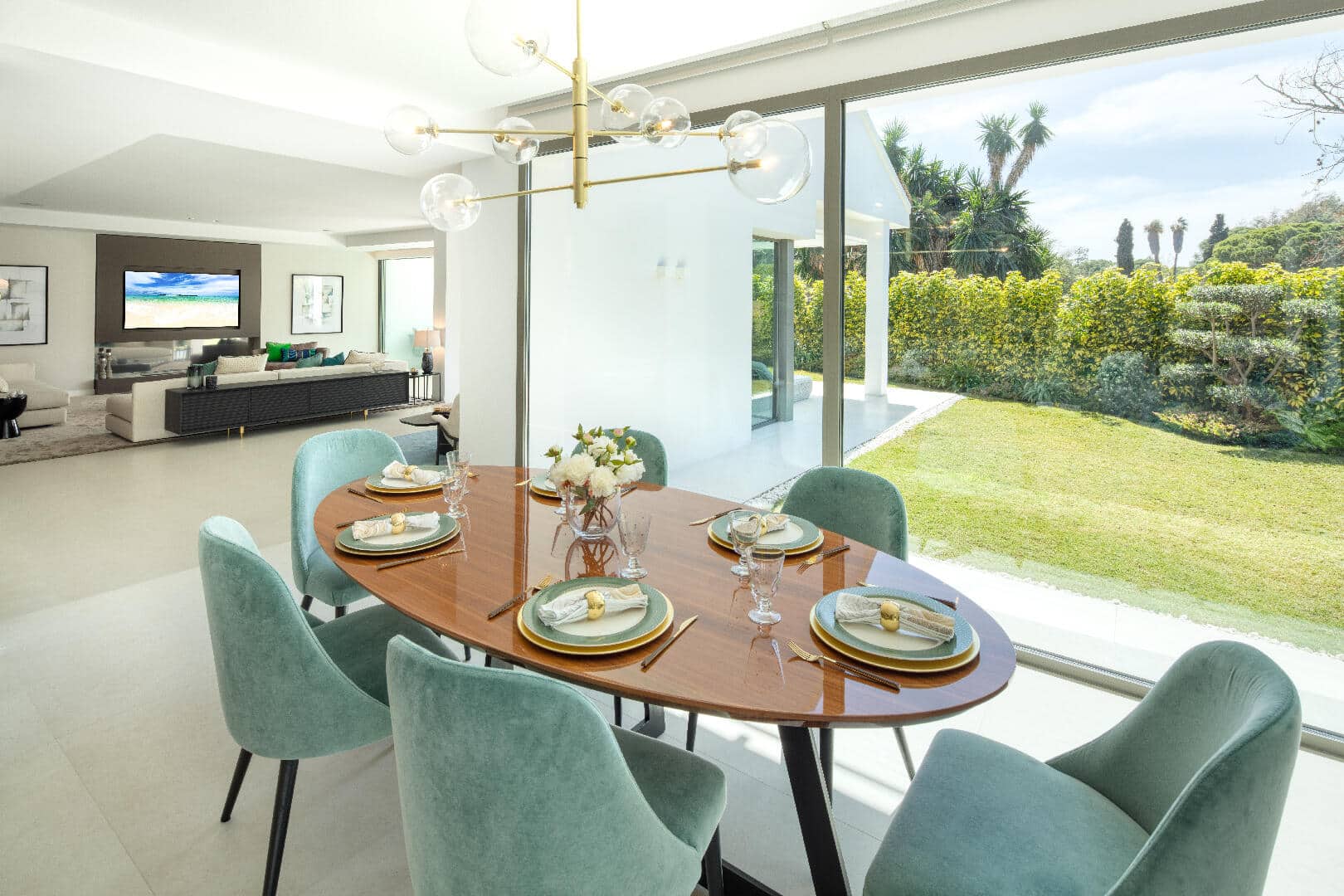 Beautifully renovated beach side villa within a short walk to the beach and all amenities of Puerto Banus Marbella