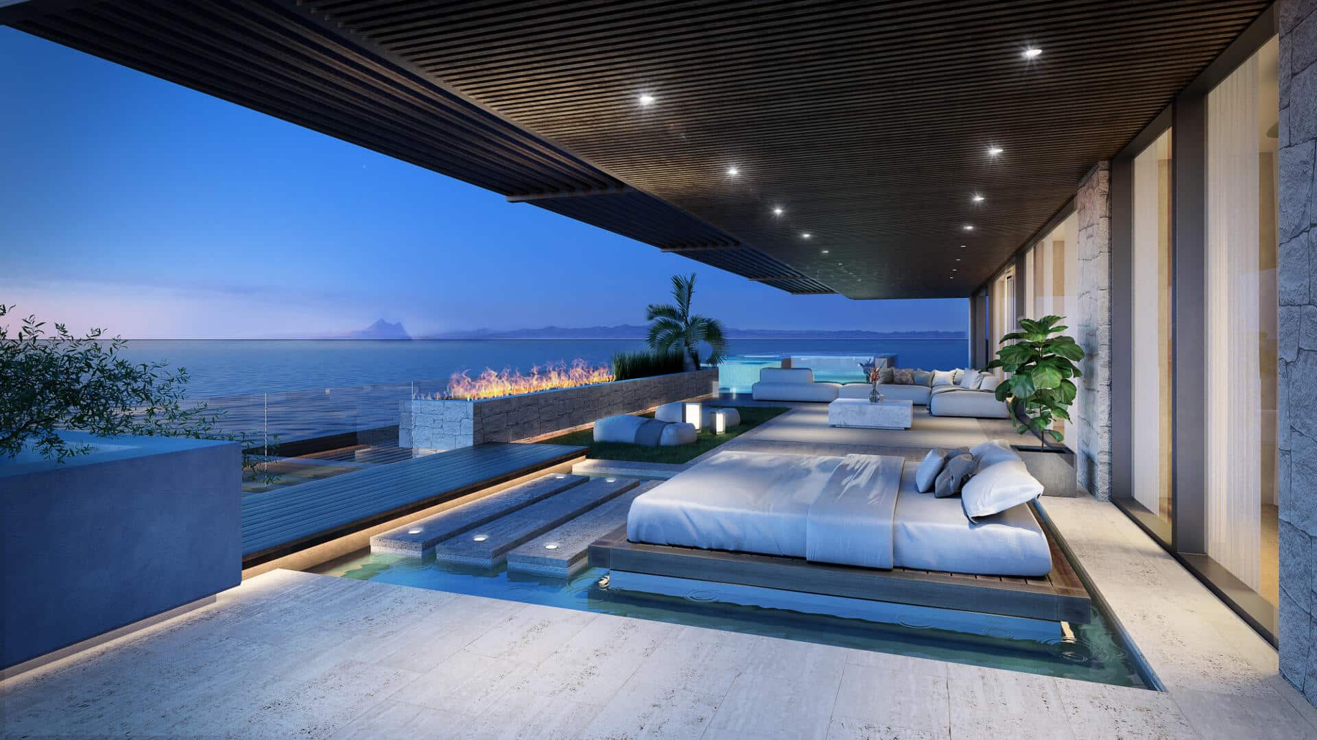 Front line beach Penthouse Estepona with Private pool, Amazing views and at walking distance to the town centre
