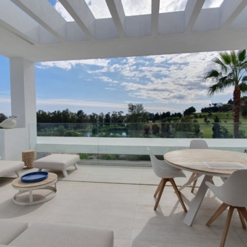 Penthouse front line golf in Benahavis Atalaya Hills with amazing open views Picture