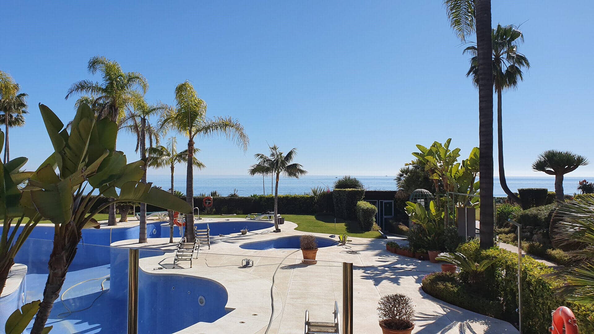 Alcazaba Beach Houses Estepona front line beach the New Golden Mile