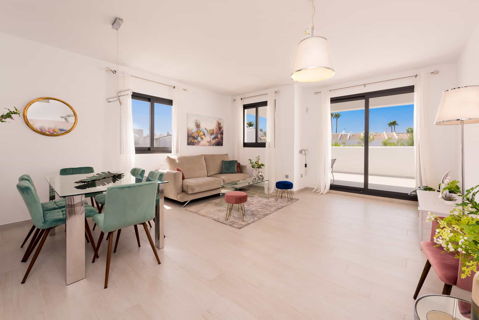 New two bedroom apartment beach side in Estepona