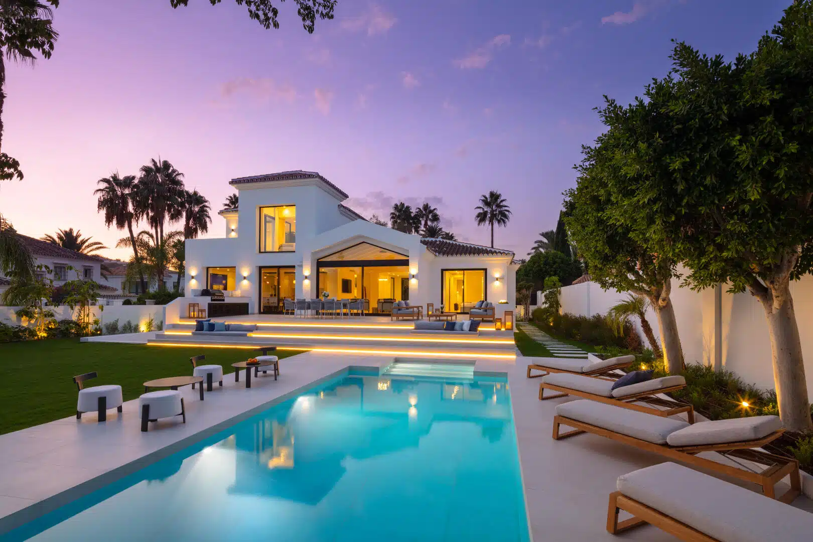 Stunning contemporary Villa at Las Brisas Golf Course in Nueva Andalucia, Marbella