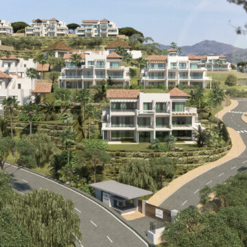 Marbella Club Hills first floor apartment panoramic golf and sea views, towards the African Coast Picture 23