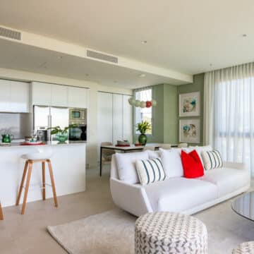 Marbella Club Hills first floor apartment panoramic golf and sea views, towards the African Coast Picture 5