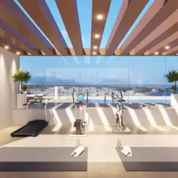 New apartment with terrace in the City Centre of Estepona with gym and rooftop swimming pool! Picture 2