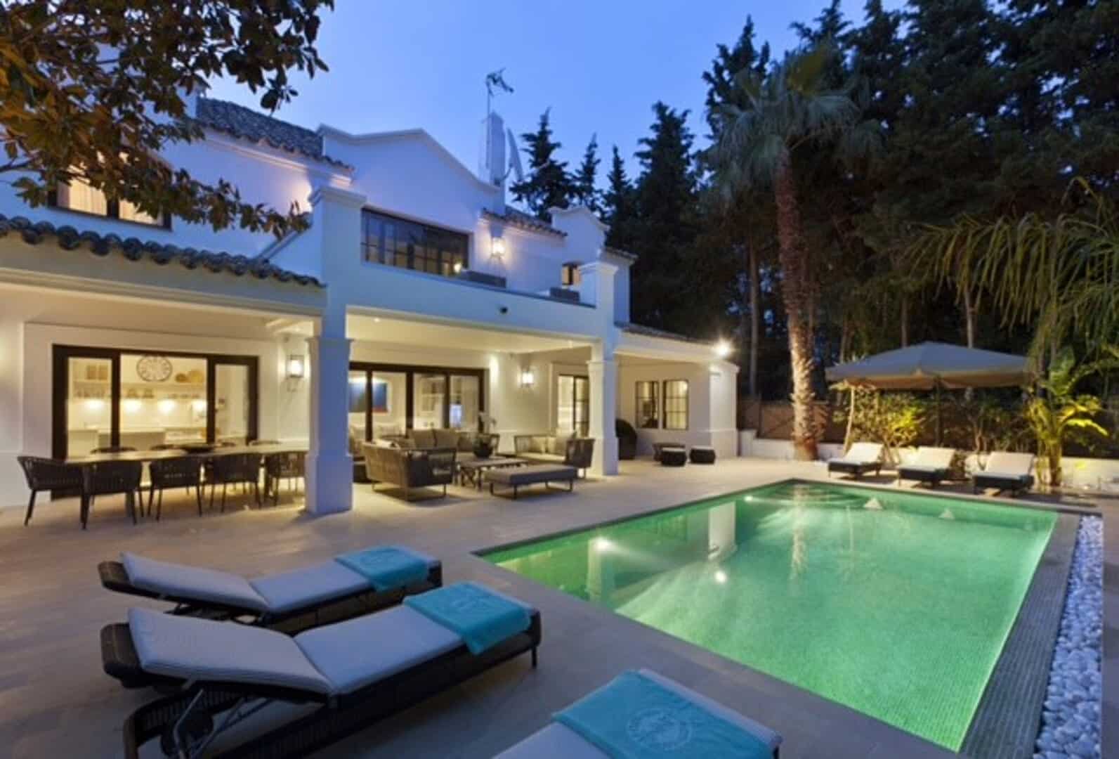 Villa within The Marbella Club Hotel grounds on the Golden Mile