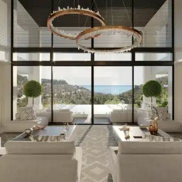 Villa project, a masterpiece of contemporary Mediterranean architecture, a pinnacle of luxury housing in El Madronal Benahavis Picture 1