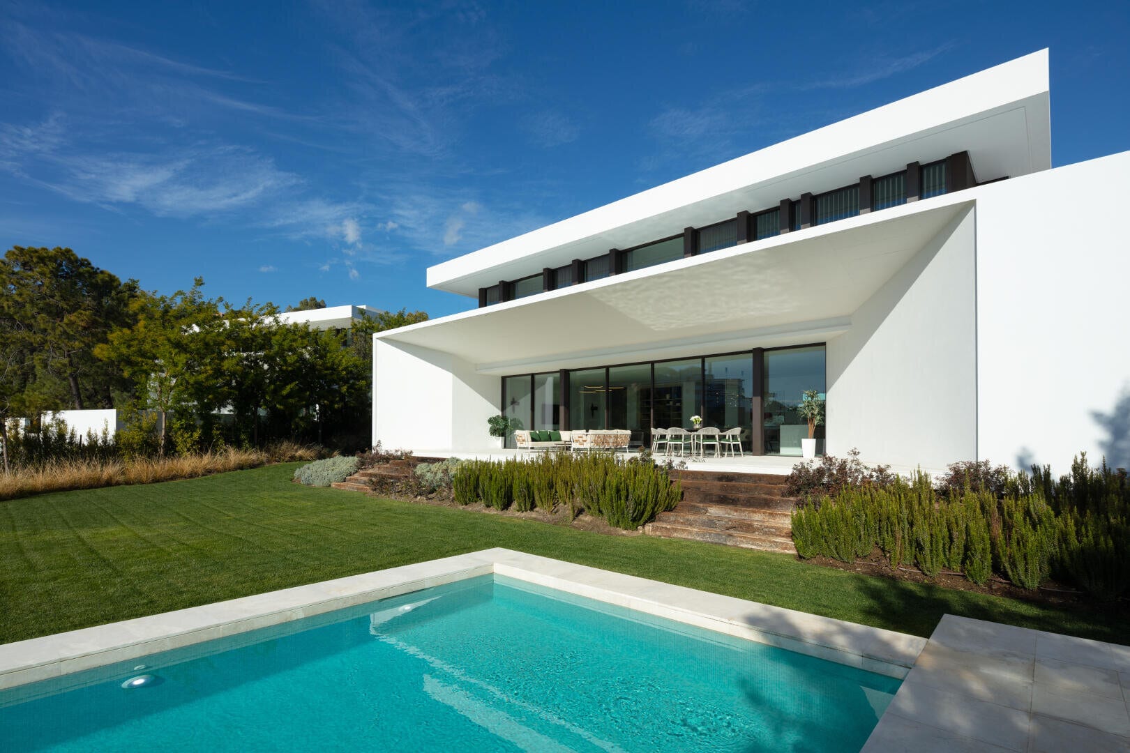 Modern Key Ready New Villa with Panoramic Views in La Reserva de Alcuzcuz, Benahavís