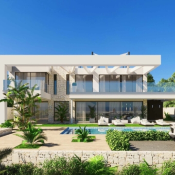 Building plot beachfront in Marbesa with luxury licensed villa project Picture 1