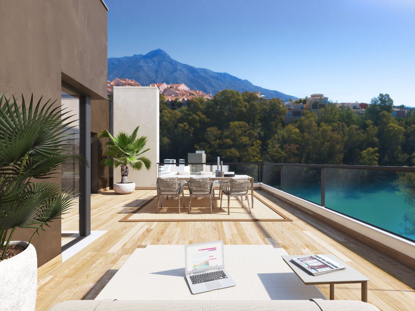 Marbella Lake apartments and penthouses in Nueva Andalucia