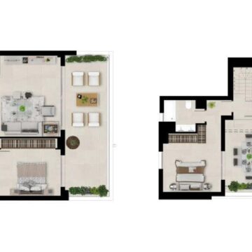 Marbella Lake New penthouse with 3 bedrooms and open mountain, lake and sea views in Nueva Andalucia Picture 23