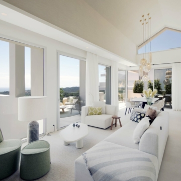 Penthouse Marbella Club Hills fully furnished in Marbella Club Golf Resort with panoramic views towards the Mediterranean Sea Picture 7
