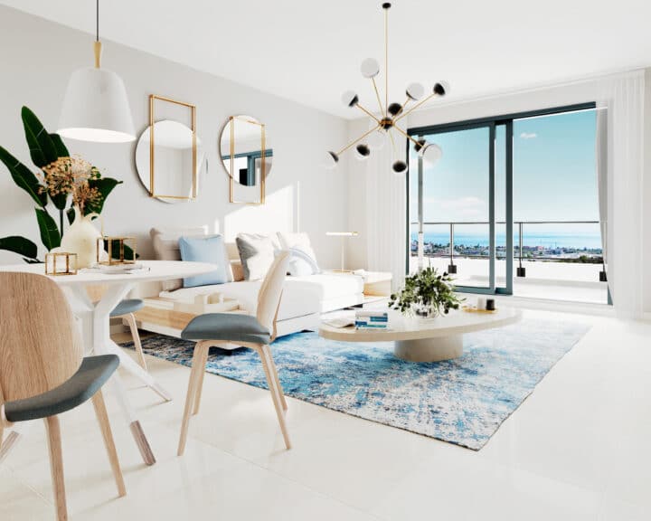 Aby Estepona – Two bedroom groundfloor apartment with beautiful views Picture