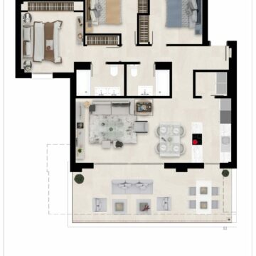 New apartments Harmony in La Cala Golf Resort, Mijas, Malaga Costa del Sol Picture 20