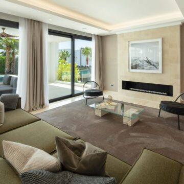 Modern villa in Los Olivos Nueva Andalucia Marbella Picture 4