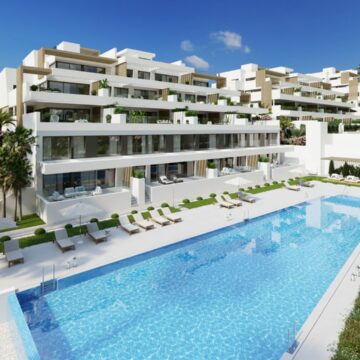 LIF3 Estepona town 3 bedroom bright corner apartment with large wrap around terrace, city town and sea views Picture 8