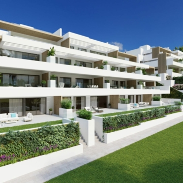 LIF3 Estepona town 3 bedroom bright corner apartment with large wrap around terrace, city town and sea views Picture 0