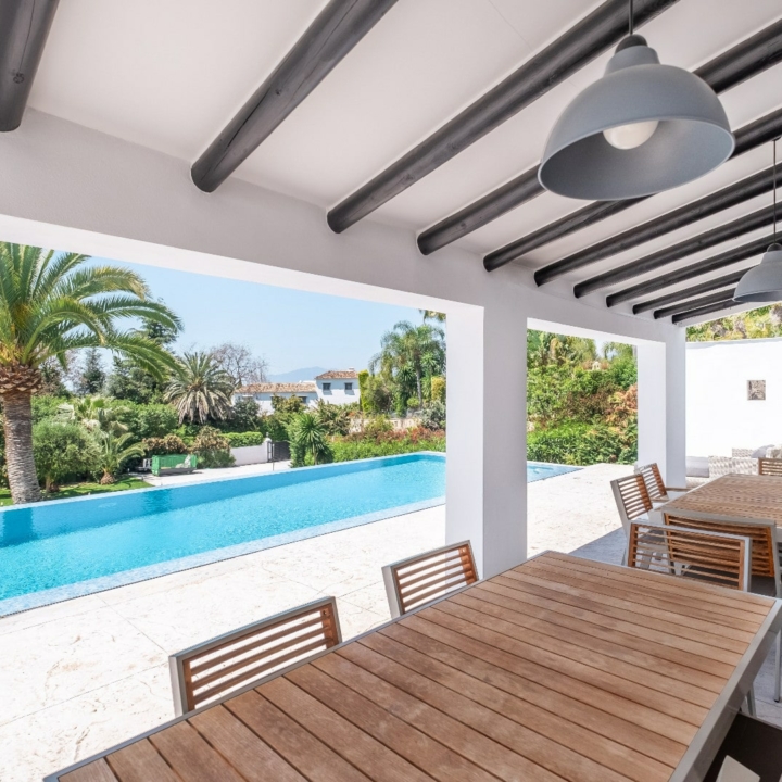 Beautiful newly renovated Villa in Marbella Hill Club, one of the most exclusive areas in Marbella Golden Mile Picture