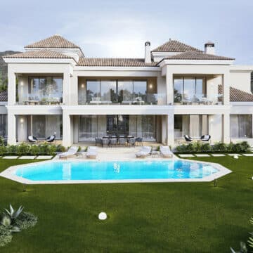 Stunning villa new and with a classic Andalusian architecture in Sierra Blanca, Marbella Golden Mile Picture 0