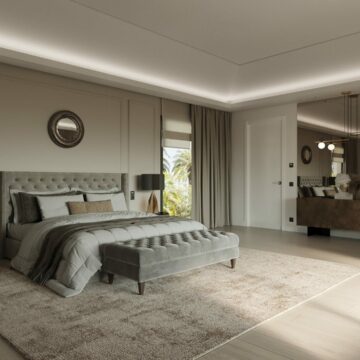 Stunning villa new and with a classic Andalusian architecture in Sierra Blanca, Marbella Golden Mile Picture 16