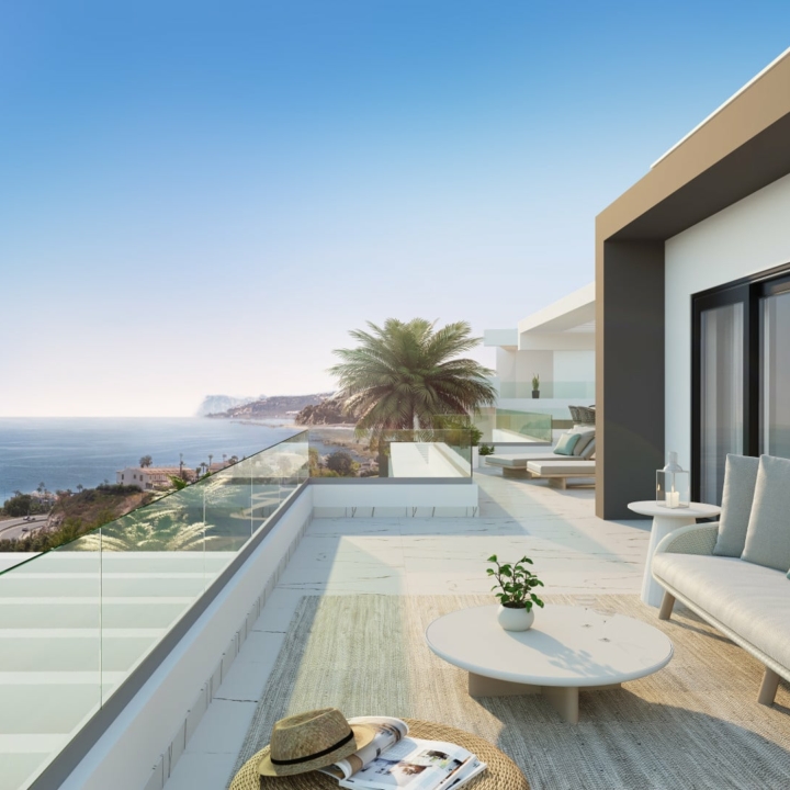 Azata Delmare Casares new build apartments and penthouses 250 meters from the beach, the new location near Estepona! Picture