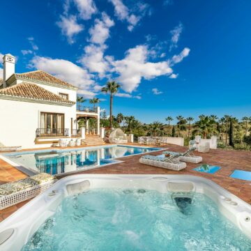 Rancho Paraiso, a luxury Mediterranean palace villa, 16 bedrooms, Main House, Guesthouse & Staff House in El Paraiso Alto, Benahavis Picture 3