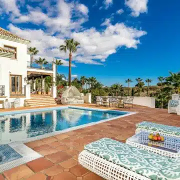 Rancho Paraiso, a luxury Mediterranean palace villa, 16 bedrooms, Main House, Guesthouse & Staff House in El Paraiso Alto, Benahavis Picture 8