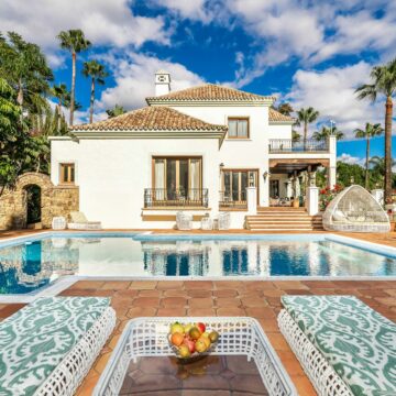 Rancho Paraiso, a luxury Mediterranean palace villa, 16 bedrooms, Main House, Guesthouse & Staff House in El Paraiso Alto, Benahavis Picture 1