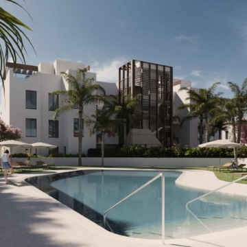 New Build Two Bedroom Modern Apartment on The New Golden Mile Estepona close to Golf and the Beach Picture 8