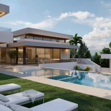 Plot with Elegant 5-Bedroom Villa Project Situated in the famous Golf Valley in Nueva Andalucia, Marbella Picture 2