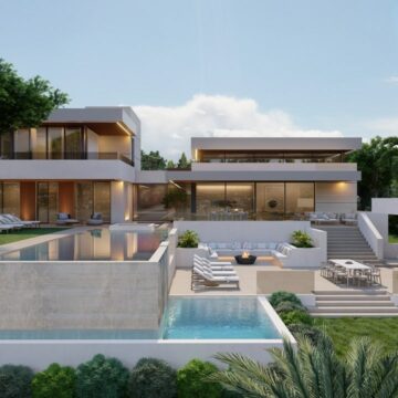 Plot with Elegant 5-Bedroom Villa Project Situated in the famous Golf Valley in Nueva Andalucia, Marbella Picture 3