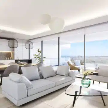 New 4 Bedroom Modern penthouse apartment on The New Golden Mile Estepona with Sea Views Picture 3