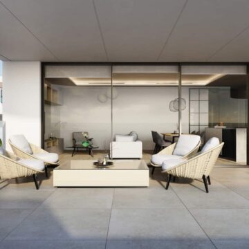 New 4 Bedroom Modern penthouse apartment on The New Golden Mile Estepona with Sea Views Picture 1